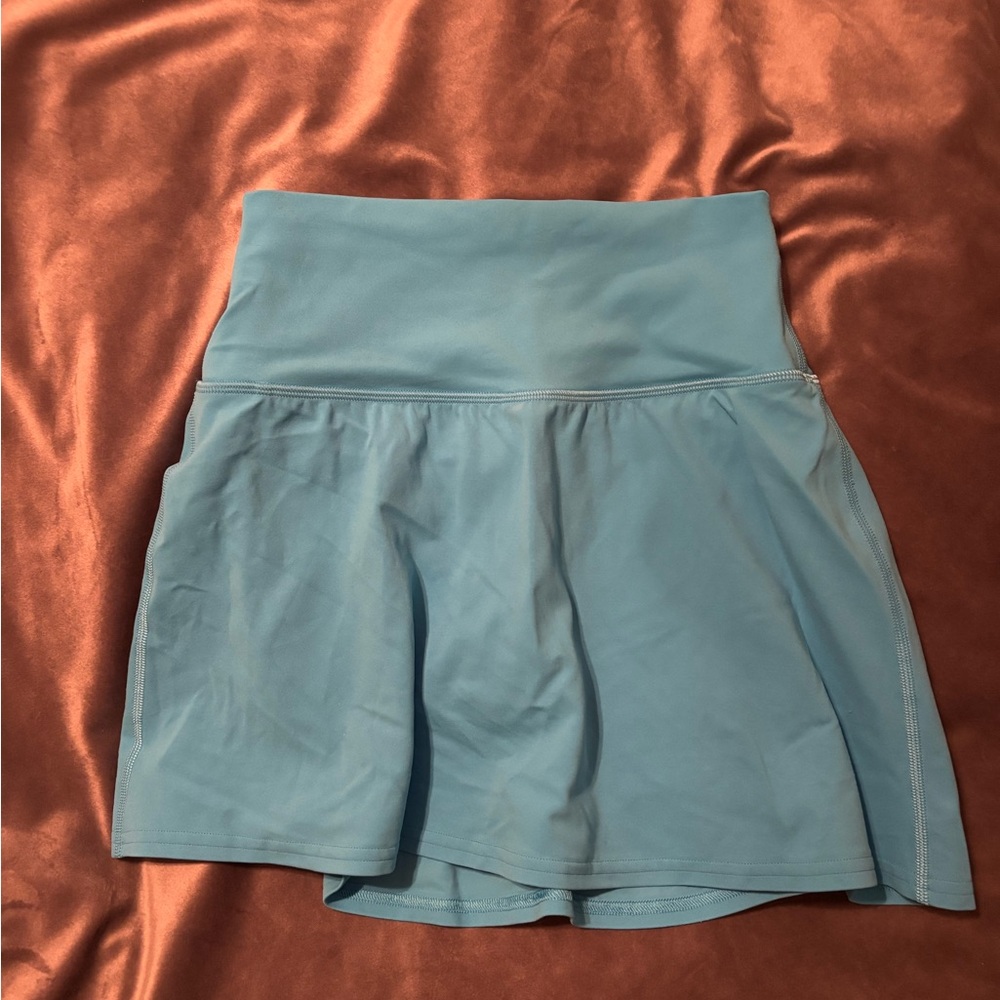 Blue align lululemon skirt
